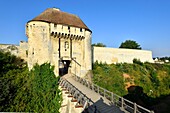France, Calvados, Caen, the castle of William the Conqueror, Ducal Palace, the Porte des Champs