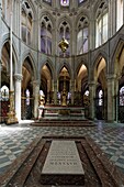 Frankreich, Calvados, Caen, Abbaye aux Hommes, Kirche Saint Etienne, Grabmal von Wilhelm dem Eroberer