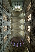 France, Calvados, Caen, Abbaye aux Hommes (Men Abbey), Saint Etienne abbey church
