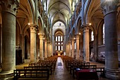 France, Cote d'Or, Dijon, area listed as World Heritage by UNESCO, Notre Dame church