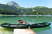 Montenegro, Region Durmitor, Schwarzer See im Durmitor-Nationalpark