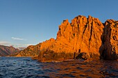 Frankreich, Corse du Sud, Golf von Porto, Calanques de Piana, Calanques, von der UNESCO zum Weltkulturerbe erklärt