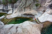France, Corse du Sud, Bavella, Purcaraccia canyon
