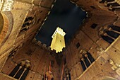 Italien, Toskana, Siena, historisches Zentrum, von der UNESCO zum Weltkulturerbe erklärt, Torre del Mangia (Mangia-Turm) auf der Piazza San Marco