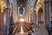 Frankreich, Aveyron, Rodez, das Chorgestühl, Kathedrale Notre Dame, XII. bis XVI.