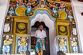 Sri Lanka, Zentralprovinz, Kandy, Weltkulturerbe, Hindu-Tempel in der königlichen Palastanlage