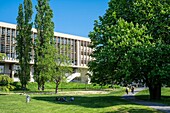 France, Rhone, Villeurbanne, La Doua campus, Lyon 1 University Library