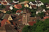 Frankreich, Haut Rhin, Route des Vins d'Alsace, Riquewihr, der Dolder, ausgezeichnet mit dem Prädikat "Schönste Dörfer Frankreichs