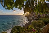 Italien, Kampanien, Amalfiküste, von der UNESCO zum Weltkulturerbe erklärt, Positano