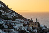 Italien, Kampanien, Amalfiküste, von der UNESCO zum Weltkulturerbe erklärt, Praiano