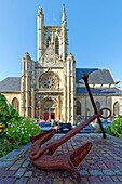 France, Seine Maritime, Pays de Caux, Cote d'Albatre (Alabaster Coast), Fecamp, Saint Etienne Church