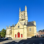 France, Seine Maritime, Pays de Caux, Cote d'Albatre (Alabaster Coast), Fecamp, Saint Etienne Church