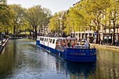 Frankreich, Paris, der Canal Saint Martin