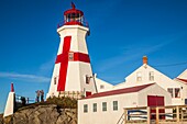Kanada, New Brunswick, Campobello Island, Leuchtturm der Head Harbour Lightstation