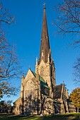 Canada, New Brunswick, Central New Brunswick, Fredericton, Christ Church Cathedral, exterior