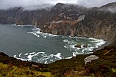 Ireland, County Donegal, Slieve League cliffs