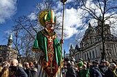 United Kingdom, Northern Ireland, St Patrick's day, St Patrick's character
