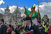 Vereinigtes Königreich, Nordirland, St. Patrick's day, irischer Tanz