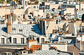France, Paris, the rooftops of Paris