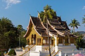 Laos, Luang Prabang province, Luang Prabang, Haw Pha Bang inside the Royal Palace