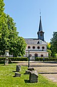 Frankreich, Seine Saint Denis, Le Raincy, Place des Fêtes, Kirche St. Louis du Raincy