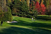 Frankreich, Seine Saint Denis, Rosny sous Bois, Städtischer Golfplatz