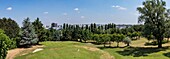 Frankreich, Seine Saint Denis, Rosny sous Bois, Städtischer Golfplatz, Panorama