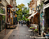 Pedestrian street scene, Athens, Attica, Greece, Europe