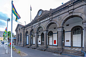 View of Mauritius Postal Museum in Port Louis, Port Louis, Mauritius, Indian Ocean, Africa