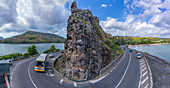 View of Baie du Cap from Maconde Viewpoint, Savanne District, Mauritius, Indian Ocean, Africa