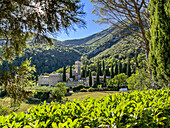 Abtei San Pietro in Valle, Ferentillo, Umbrien, Italien, Europa