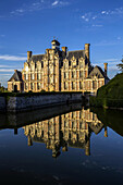 Chateau de Beaumesnil (Schloss Beaumesnil), Eure, Normandie, Frankreich, Europa