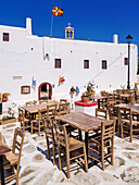 Monastery of Tourliani, Ano Mera, Mykonos Island, Cyclades, Greek Islands, Greece, Europe