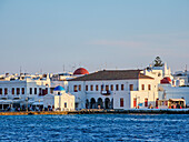 Chora Waterfront, Mykonos-Stadt, Insel Mykonos, Kykladen, Griechische Inseln, Griechenland, Europa