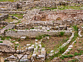Ruinen der antiken Stadt, Archäologisches Museum, Pythagoreion, UNESCO-Weltkulturerbe, Pythagoreio, Insel Samos, Nord-Ägäis, Griechische Inseln, Griechenland, Europa