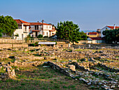 Ruins of Ancient City, Archaeological Museum, Pythagoreion, UNESCO World Heritage Site, Pythagoreio, Samos Island, North Aegean, Greek Islands, Greece, Europe