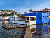 Mylos Restaurant, Agia Marina, Leros Island, Dodecanese, Greek Islands, Greece, Europe