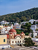 Kirche der Verkündigung, Platanos, Agia Marina, Insel Leros, Dodekanes, Griechische Inseln, Griechenland, Europa