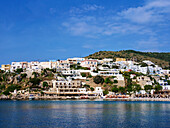 Pandeli Waterfront, Leros Island, Dodecanese, Greek Islands, Greece, Europe