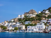 Pandeli am Wasser, Insel Leros, Dodekanes, Griechische Inseln, Griechenland, Europa