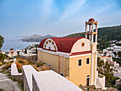 Church of Agia Paraskevi, Agia Marina, Leros Island, Dodecanese, Greek Islands, Greece, Europe