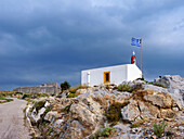 Kirche des Propheten Elias, Insel Leros, Dodekanes, Griechische Inseln, Griechenland, Europa