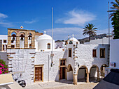 Church of Agios Ioannis Prodromos, Skala, Patmos Island, Dodecanese, Greek Islands, Greece, Europe