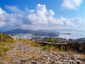 Alter Weg vom Hafen Skala zur Patmos Chora, Insel Patmos, Dodekanes, Griechische Inseln, Griechenland, Europa