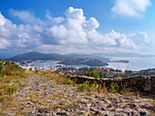 Old Way from Skala Port to Patmos Chora, Patmos Island, Dodecanese, Greek Islands, Greece, Europe