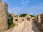 Saint Paul's Gate, Medieval Old Town, Rhodes City, Rhodes Island, Dodecanese, Greek Islands, Greece, Europe