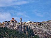 Heiliger Savvas der Neue von Kalymnos, Kalymnisches Kloster, Pothia (Kalymnos Stadt), Insel Kalymnos, Dodekanes, Griechische Inseln, Griechenland, Europa