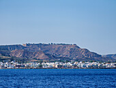 View towards the Kardamaina, Kos Island, Dodecanese, Greek Islands, Greece, Europe