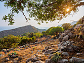 Alter Weg zum Dorf Nikia, Insel Nisyros, Dodekanes, Griechische Inseln, Griechenland, Europa