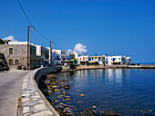 Blick auf die Stadt Mandraki, Insel Nisyros, Dodekanes, Griechische Inseln, Griechenland, Europa